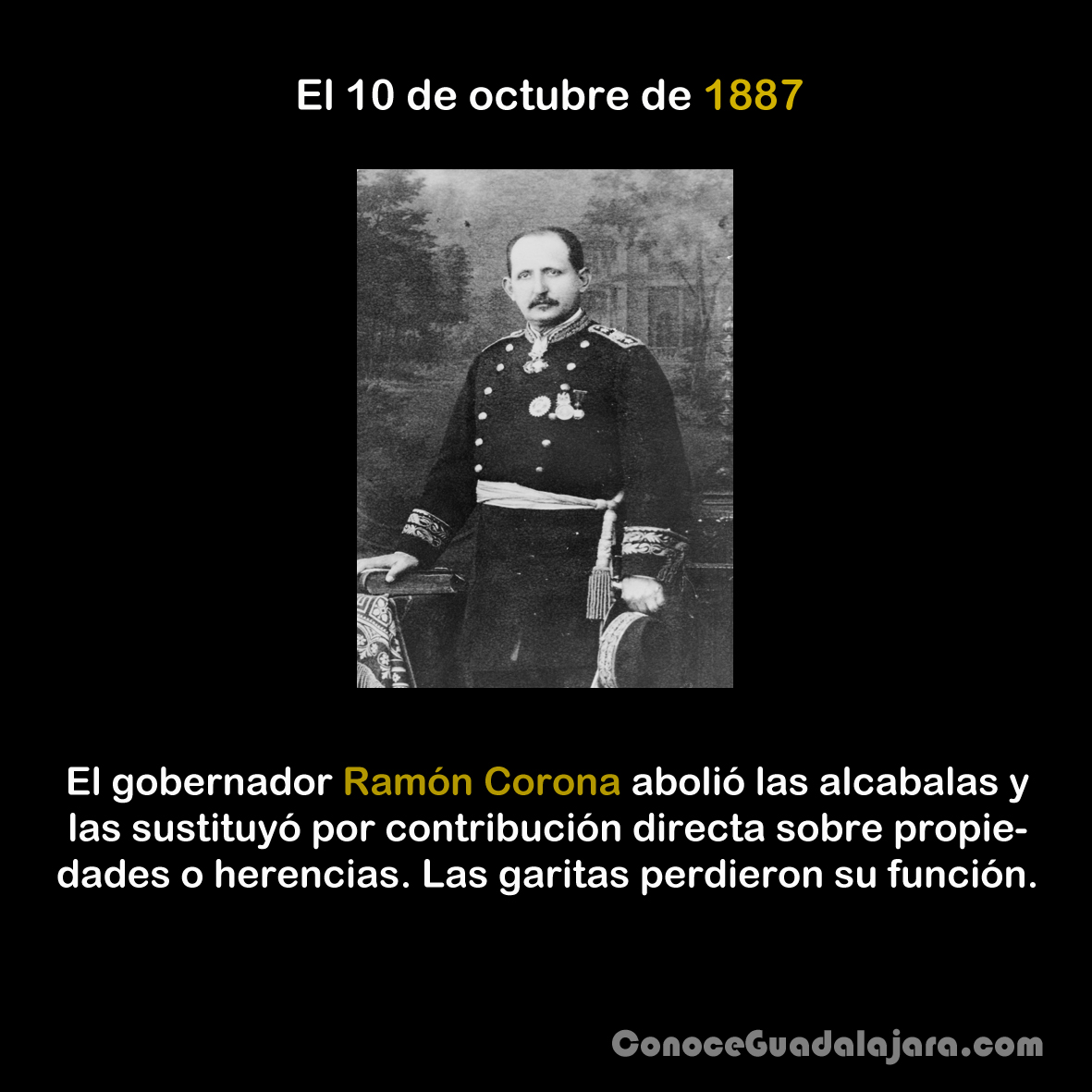 El 10 de octubre de 1887