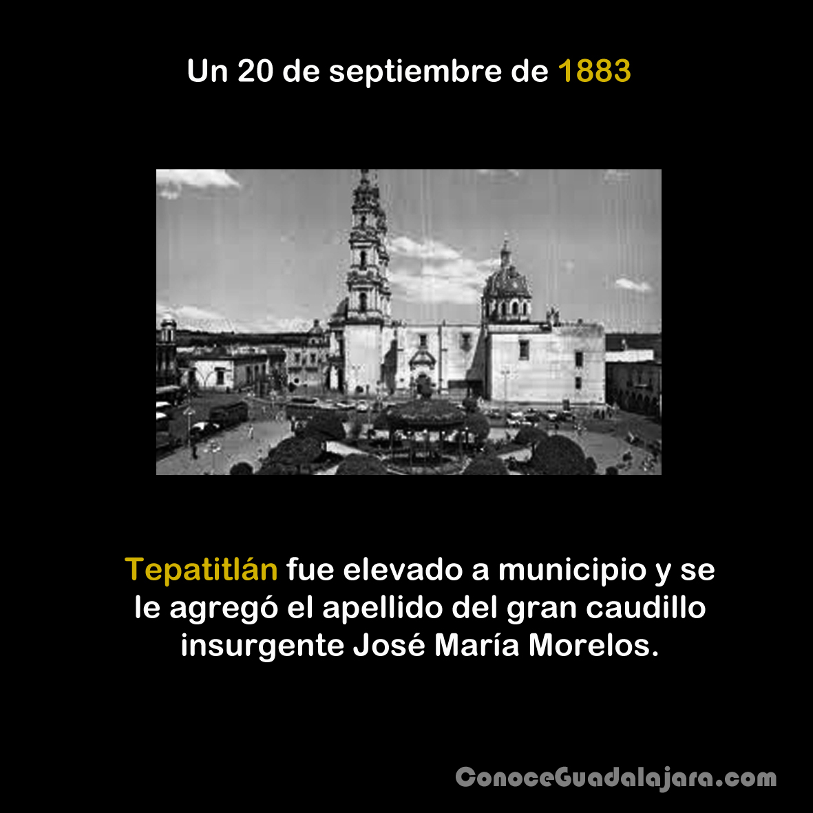 El 20 de septiembre de 1883