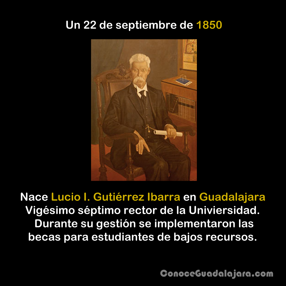 El 22 de septiembre de 1850