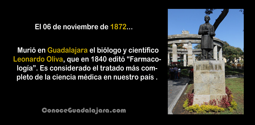 El 06 de noviembre de 1872