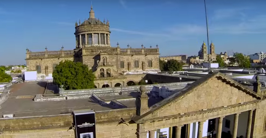 Recorrido aéreo sobre Guadalajara